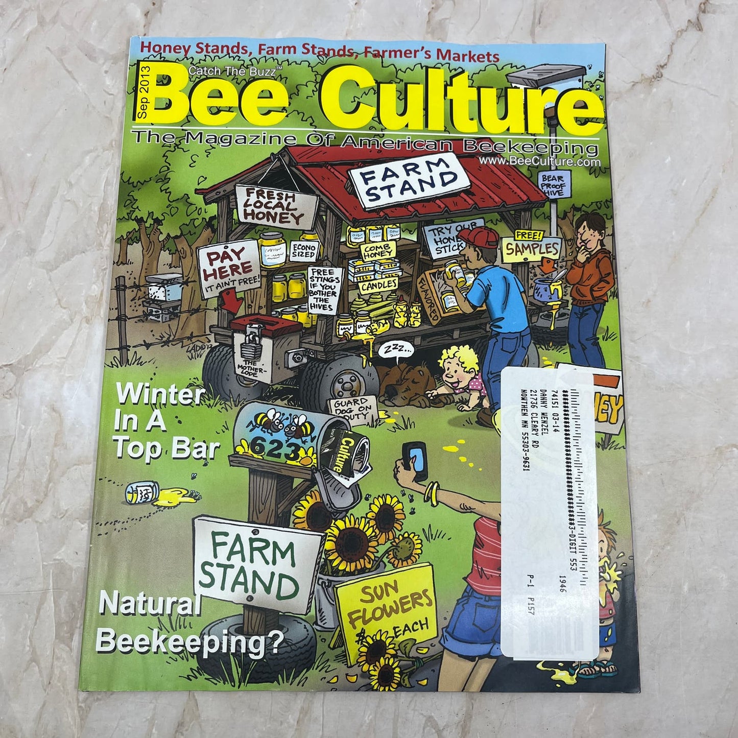 2013 Sept Bee Culture Magazine Bees Beekeeping Honey M8