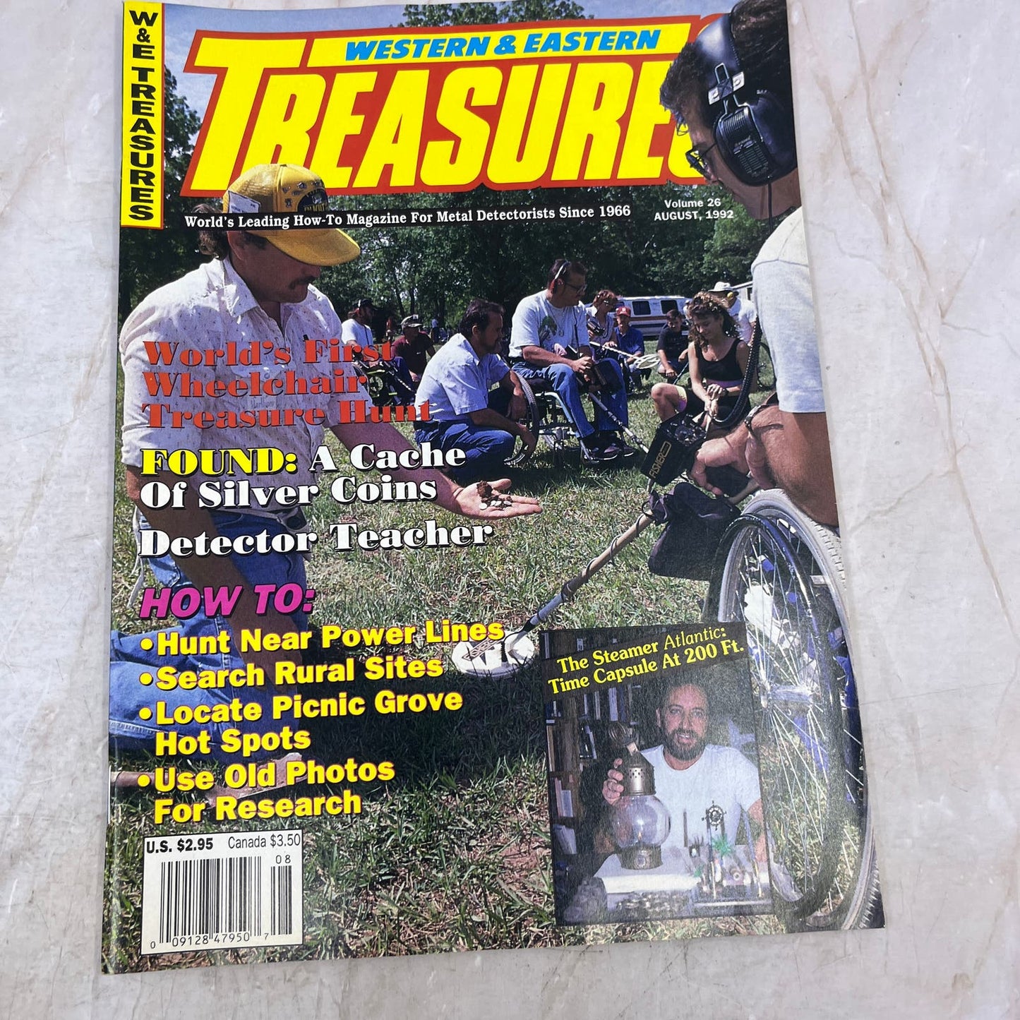 1992 Aug - Western & Eastern Treasures Magazine - Treasure Hunting Gold M12