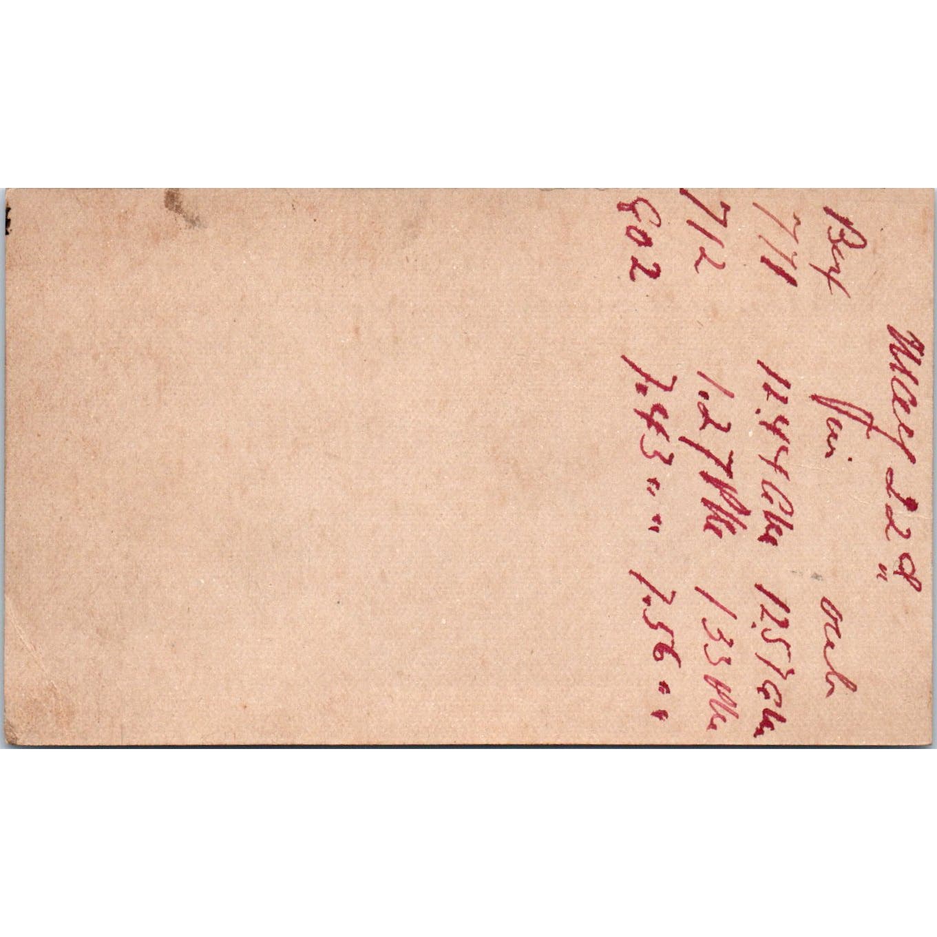 The James Ellis Co Furniture Readville MA John H. Burke Business Card AE9-X2
