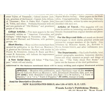 Sargent, Wright & Co Contract Speculation NY 1897 Victorian Ad AE9-TS3