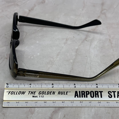Vintage Ladies X-Lens Oval Tiger Eye Acrylic Sunglasses Glasses Frames TH9-G1-2