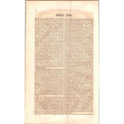 Steamer Arctic Struck by Vesta Cape Race Current Events 3 Pages 1854 Article I19