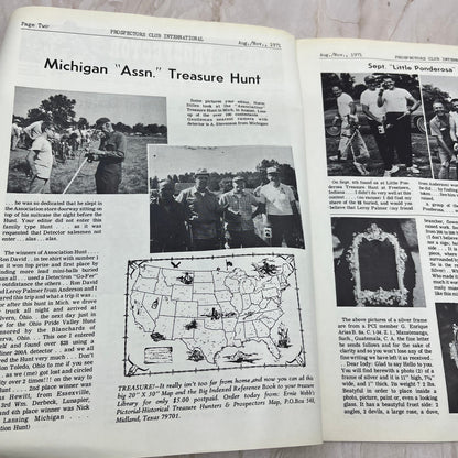 1971 Aug-Nov - The Prospector Newsletter - Coin Finders Metal Detectors M18