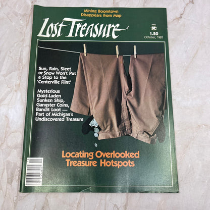 1981 Oct - Lost Treasure Magazine - Treasure Hunting Gold Prospecting M15