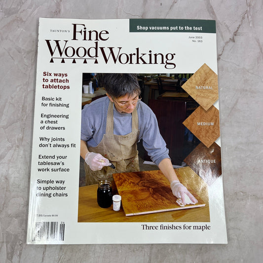 Three Finishes for Maple - Jun 2003 No 163 - Fine Woodworking Magazine M34