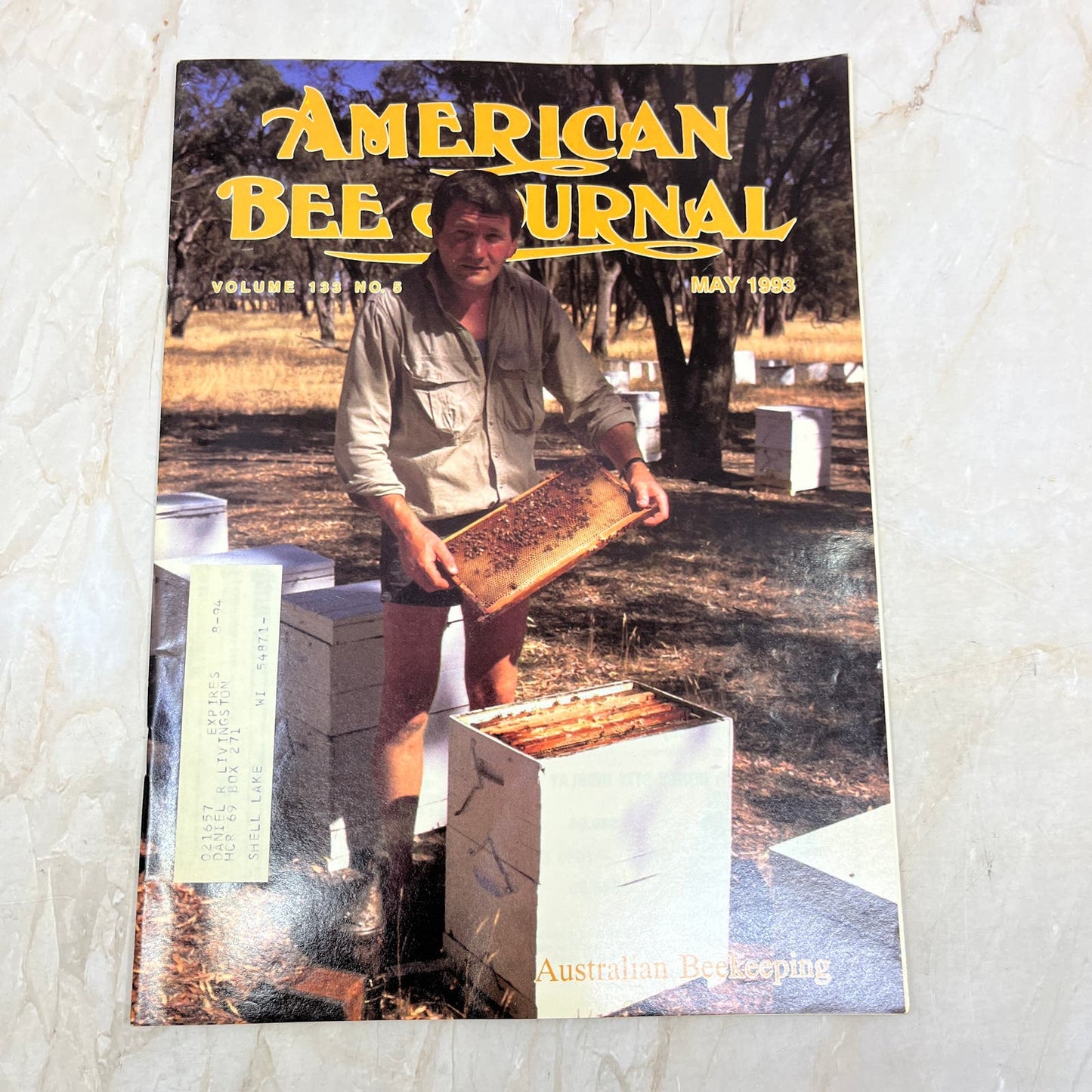 1993 May - American Bee Journal Magazine - Bees Beekeeping Honey M9