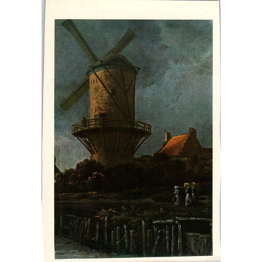 The Windmill at Wijk bij Duurstede Jacob Van Ruisdael Art Print 7x11 V6