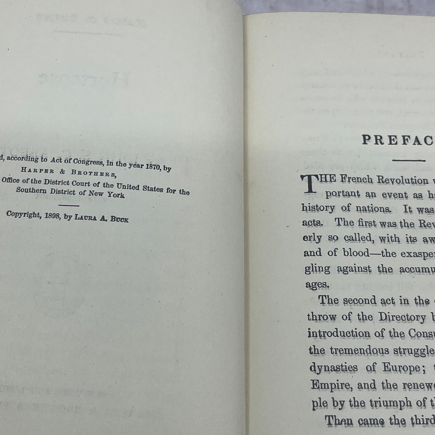 1898 History of Hortense John S.C. Abbott TH9-OB