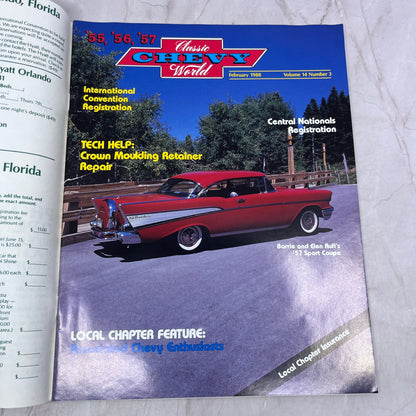 Crown Moulding Repair '55, '56, '57 Classic Chevy World Magazine - Feb 1988 M31