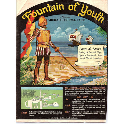 South Seas Family Restaurant Anastasia Blvd St. Augustine 1989 Ad AF9-12