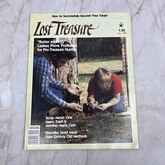 1981 July - Lost Treasure Magazine - Treasure Hunting Gold Prospecting M15