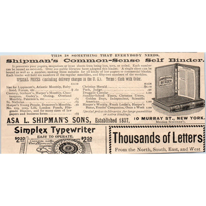 Pitcher & Manda Seeds & Bulbs US Nurseries Short Hills NJ 1892 Ad AK5-H8
