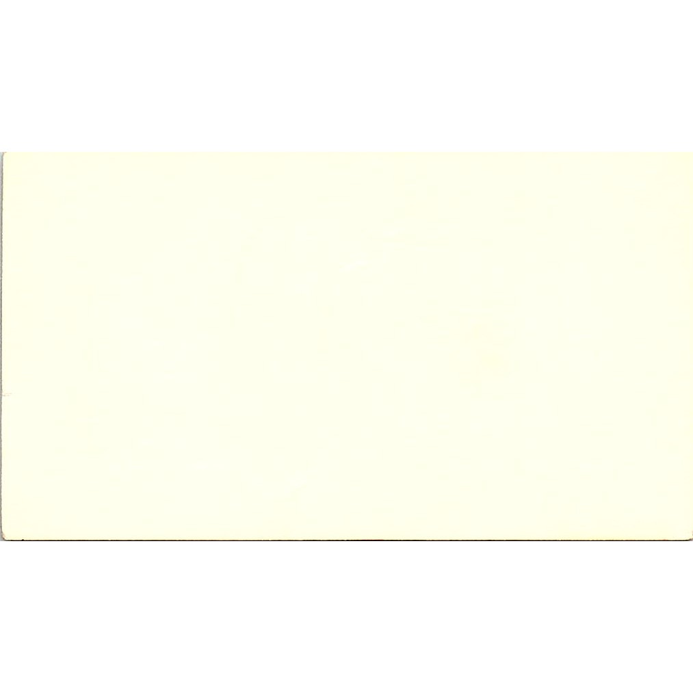 The Golden Cue Snack Bar Charles Milliken Long Beach Vtg Business Card SD9-B5