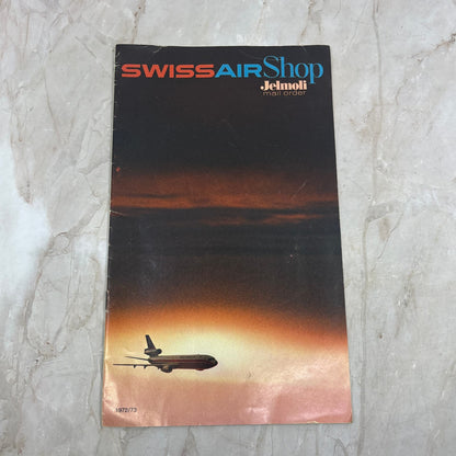 1972 Swiss Air Shop Airline Inflight Catalog Jelmoli Mail Order TJ4-P2