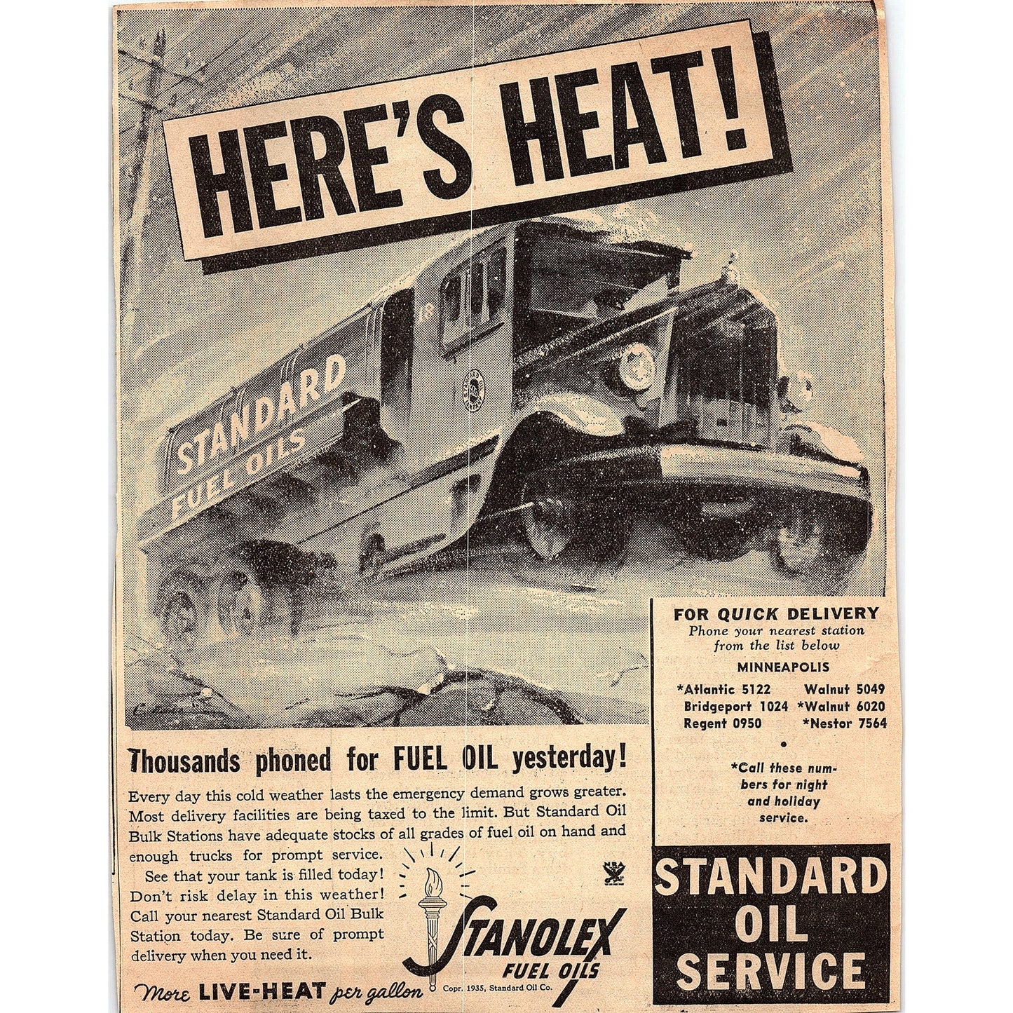 Calavo Avocados California 1935 Newspaper Ad V1-9
