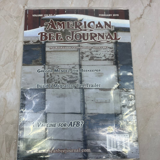 2019 Feb American Bee Journal Magazine Bees Beekeeping Honey M8