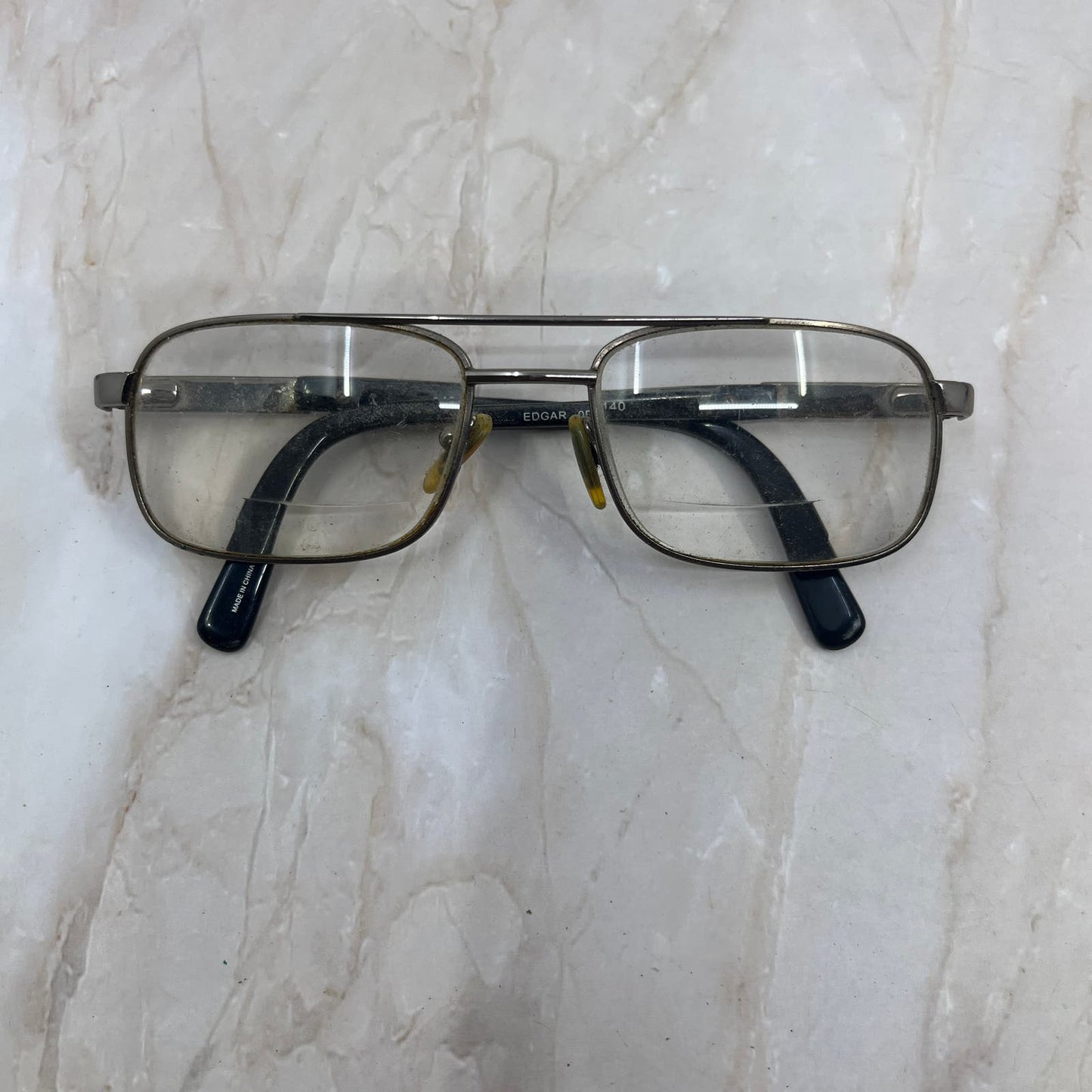 Retro Men’s Adensco Edgar Aviator Sunglasses Eyeglasses Frames TD7-G6-3