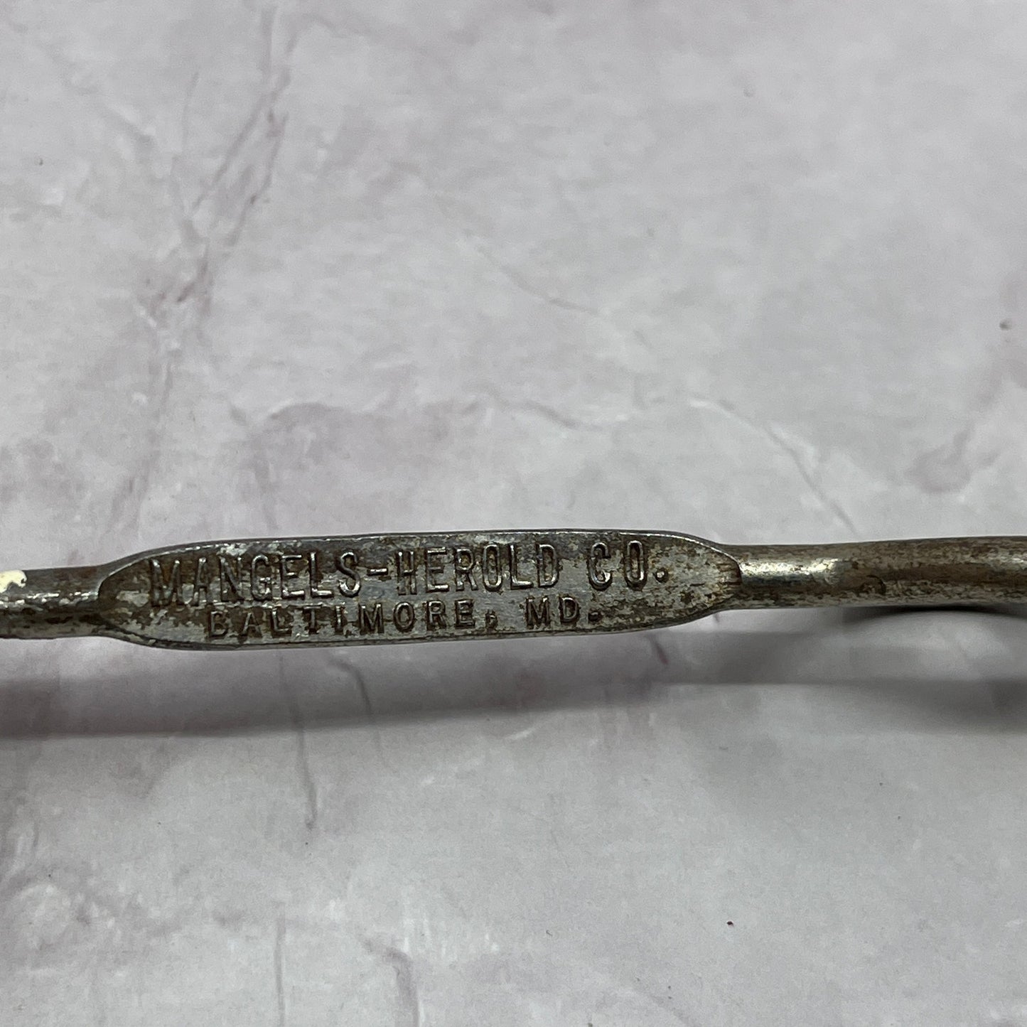 Vintage Mangels-Herold Co Baltimore MD King Syrup Paint Can Opener SE2
