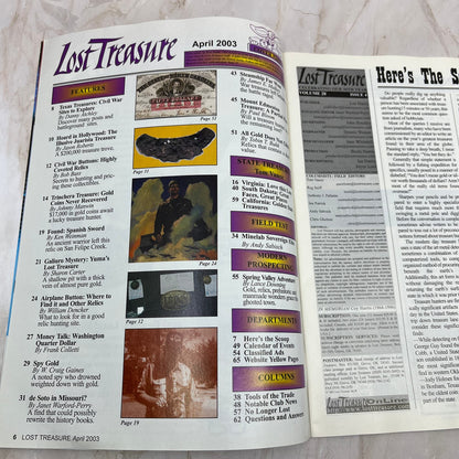 2003 April - Lost Treasure Magazine - Treasure Hunting Gold Prospecting M14