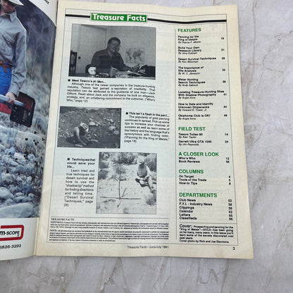 1991 Jun/Jul - Treasure Facts Magazine - Treasure Hunting Metal Detecting M17