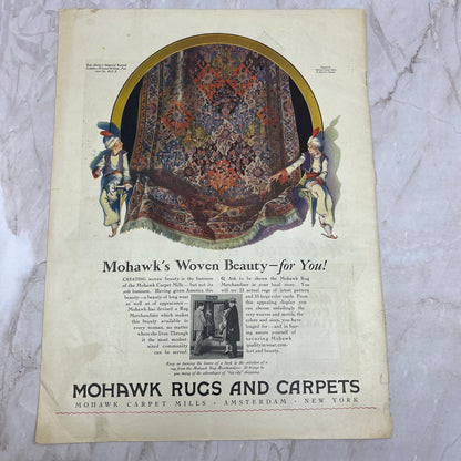 Mohawk Carpet Mills Amsterdam NY Woven Rugs 10x13 Magazine Advertisement FL6-7