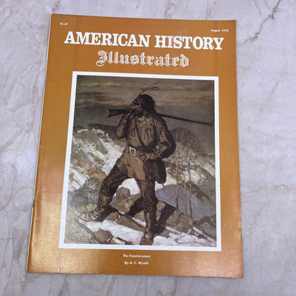 1976 Aug - American History Illustrated Magazine - The Frontiersman NC Wyeth M21