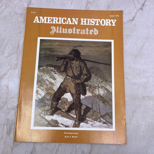 1976 Aug - American History Illustrated Magazine - The Frontiersman NC Wyeth M21