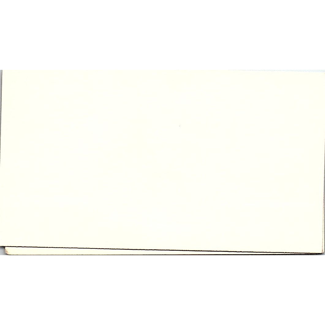 William A Duval Toplis and Harding Inc Houston Vintage Business Card SC9-B1