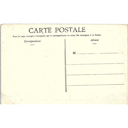 1914 WWI Convoi Allemand Deruit Route De Soissons French Antique Postcard PE12