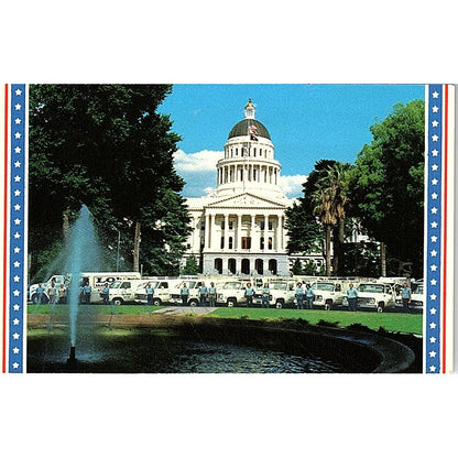 Lons Mobile Home Service Sacramento Vintage Business Card TH2-B1