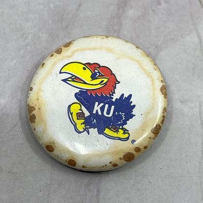 Kansas Jayhawks KU Vintage Pinback Button TC5-PB