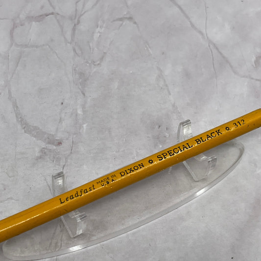 Vintage Leadfast Dixon Special Black 312 Pencil TC5-PN1