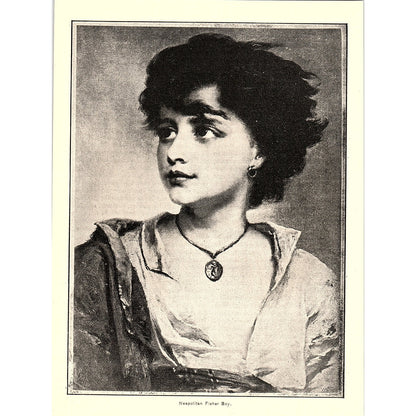 Neapolitan Fisher Boy 1892 Art Print AG2-8