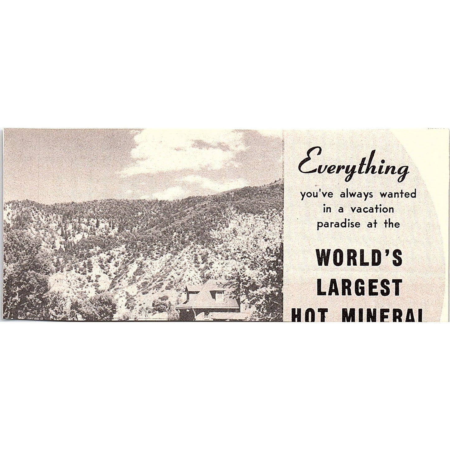 The Glenwood Motel Reuben & Dorothy Stroh Glenwood Springs CO 1958 Ad AG1-M3