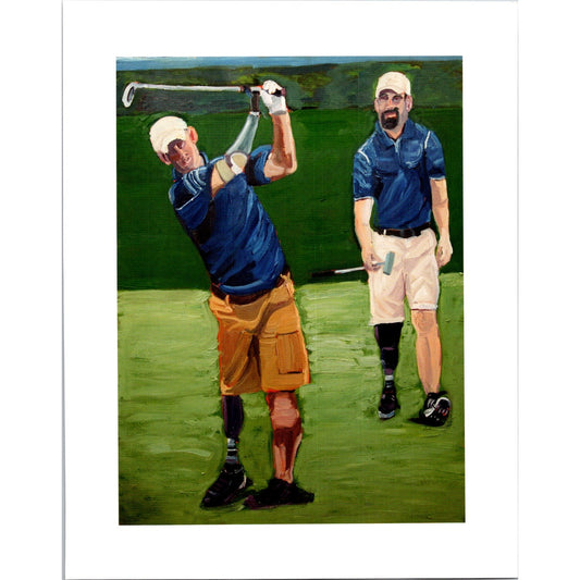 Robert Dove & John Faulkenberry - George W Bush Painting Book Plate Art Print J8