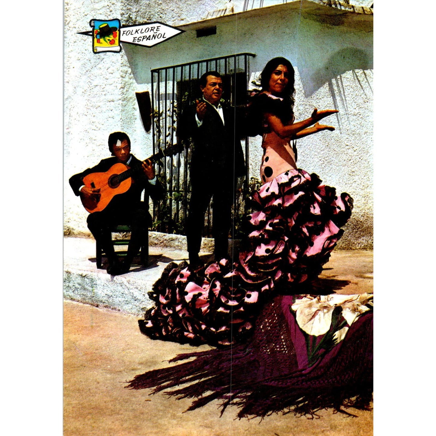La Camboria Baile Flamenco Seguiriyas Vintage Postcard PD1