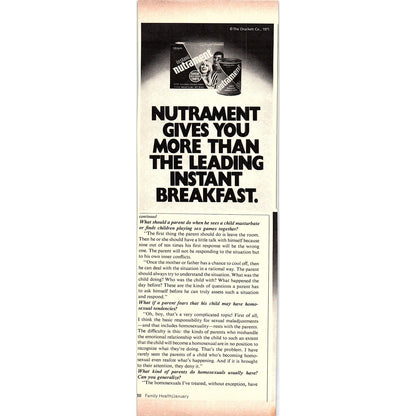 Cream of Rice for Digestive Problems Lancaster PA 1972 Ad AF3-16