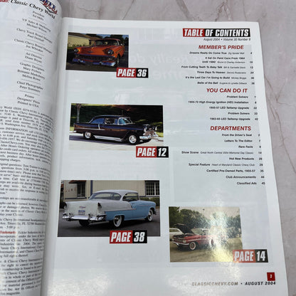 Zig VanderWall Dream '54 FL - Classic Chevy World Magazine - Aug 2004 M29