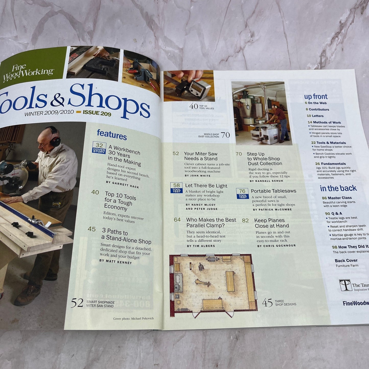 Tool & Shop - Winter 2010 No 209 - Taunton's Fine Woodworking Magazine M34