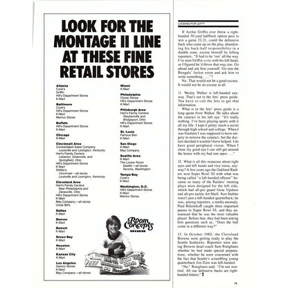 Fram Money Saving Air Filter 8x11" 1981 Ad D26