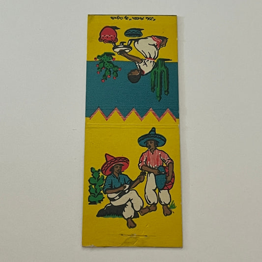 The Potter by Colgate Mexican Southwest Scene Matchbook Cover MM5-9