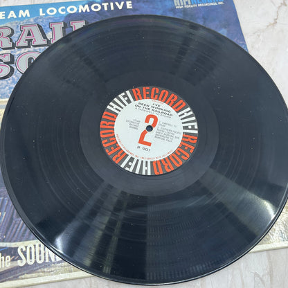 1950s Steam Locomotive Rail Sounds 33 Vinyl Record FL6-2