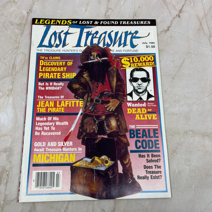1985 July - Lost Treasure Magazine - Treasure Hunting Gold Prospecting M15