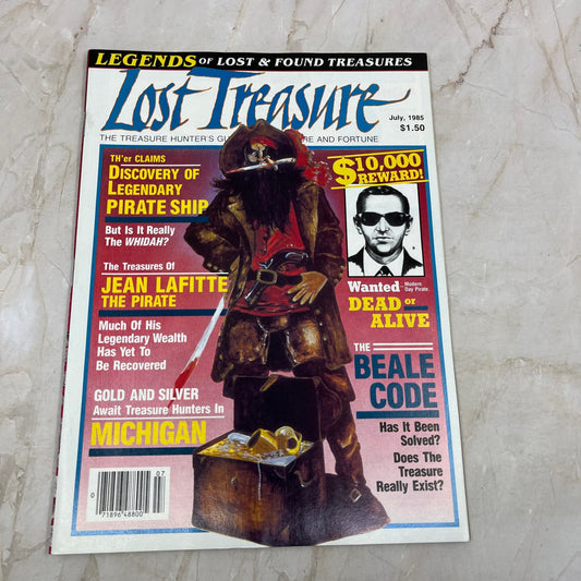 1985 July - Lost Treasure Magazine - Treasure Hunting Gold Prospecting M15