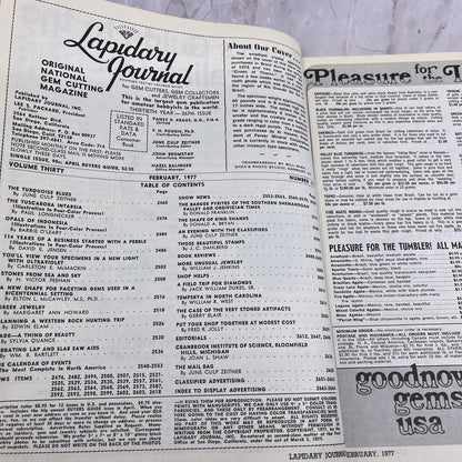 Amethyst Crown of Thorns - Lapidary Journal Magazine - Feb 1977 M27