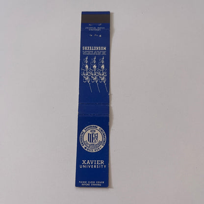 Xavier University Musketeers Important Phone Numbers Vintage Matchbook TB6-MB2-9