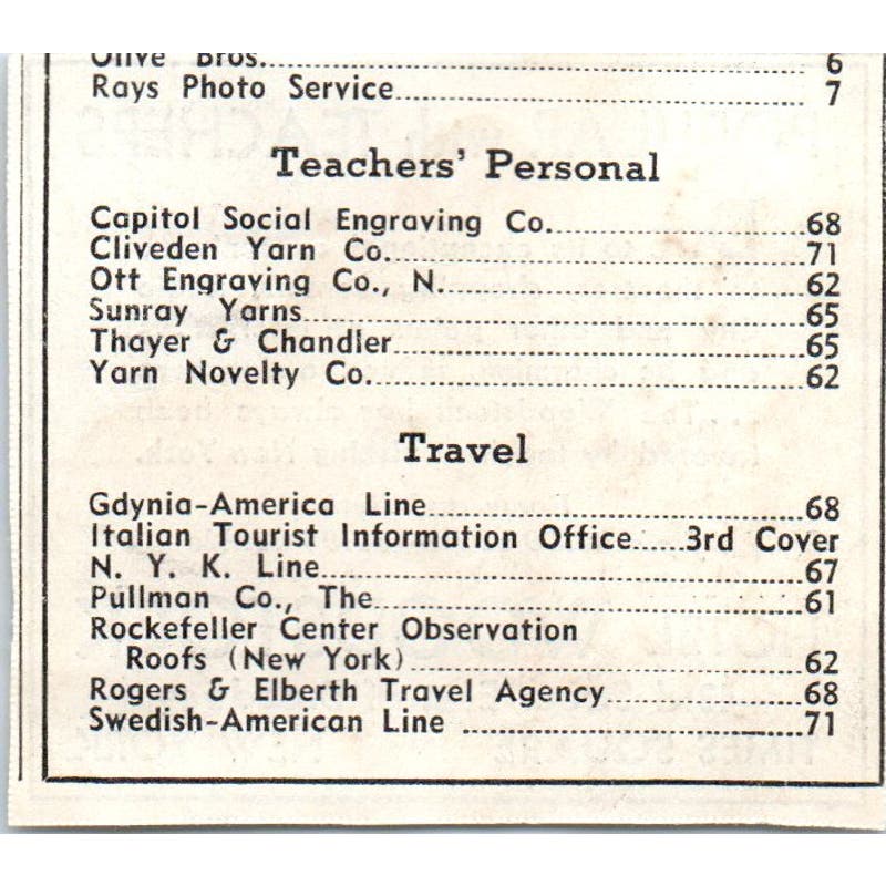 Hotel Woodstock Times Square NY 1930s Magazine Advertisement AE4-I2