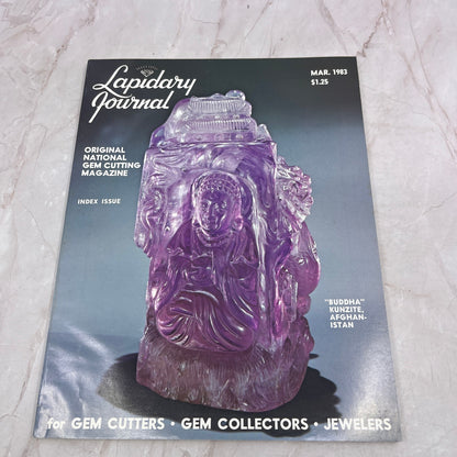 Buddha Kunzite Afghanistan - Lapidary Journal Magazine - Mar 1983 M28