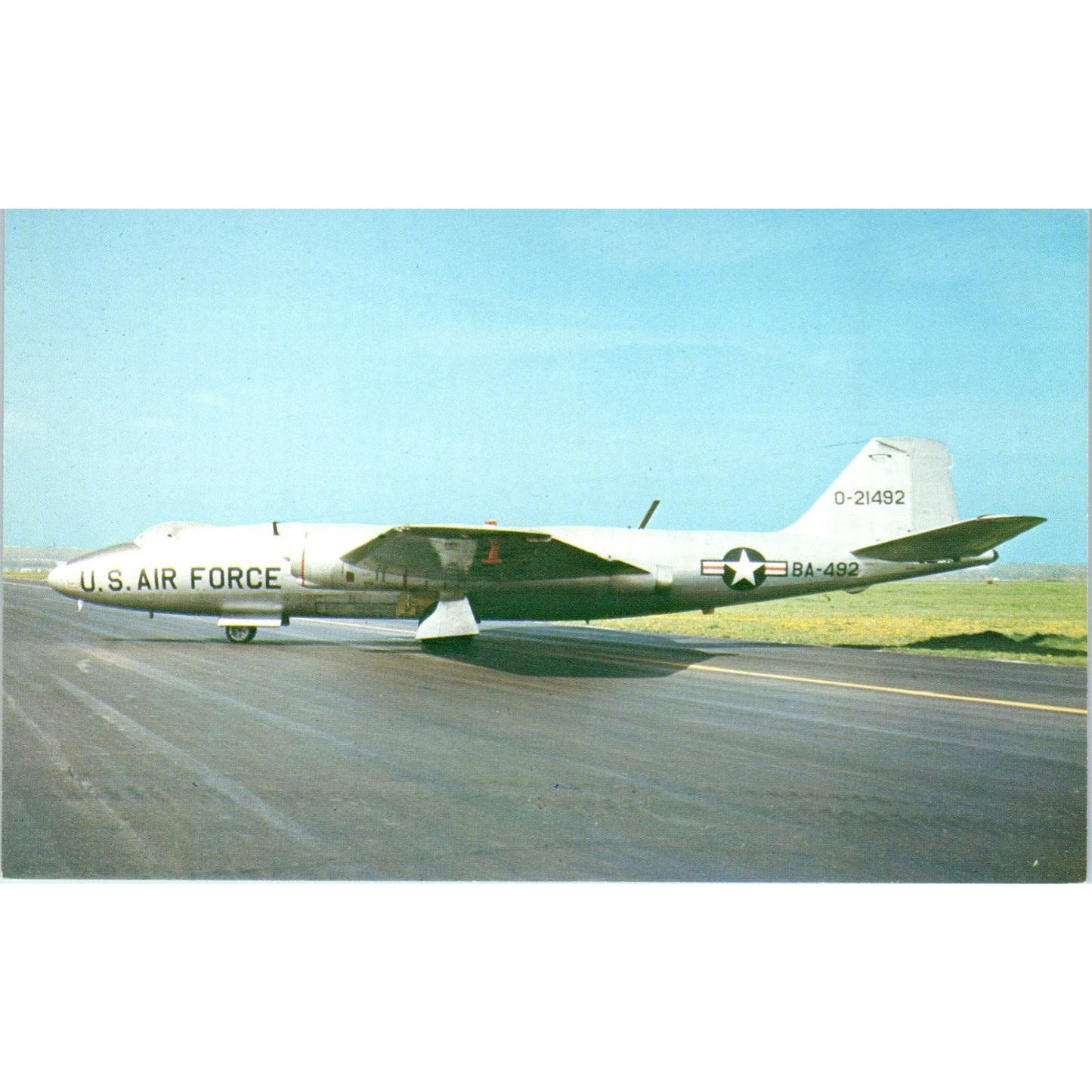 Martin RB-57A Canberra Vintage Postcard PC19