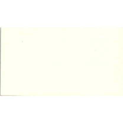 David W Simpson Port Authority of Houston Vintage Business Card SC9-B2